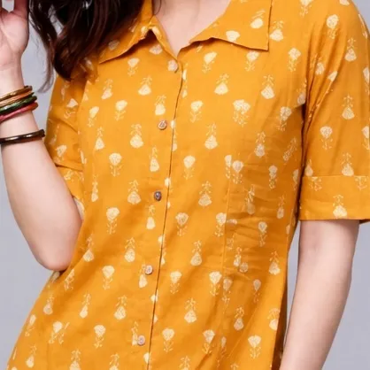 sachin and babi light blue dress Mustard Yellow Casual Dress for Women main image 0